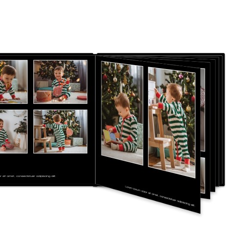 XL Quadrat - Hardcover Lederlook