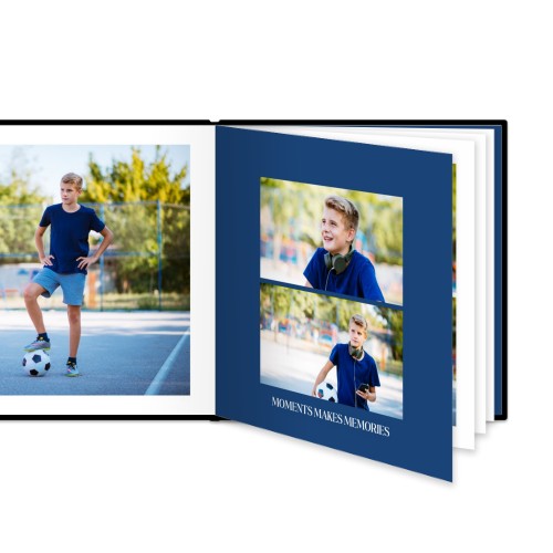 Kuvakirja XL Nelikulmainen Deluxe - Kovat kannet - Keinonahka