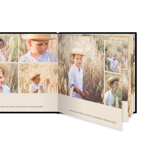 XL Square Leather Cover