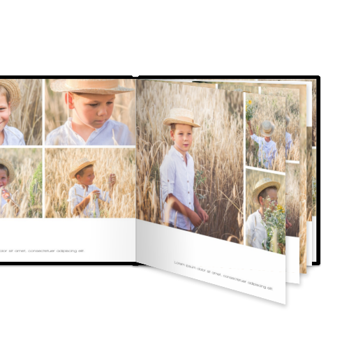Fotobok XL kvadratisk deluxe hÄrt omslag - LÀderimitation Fotobok XL kvadratisk deluxe hÄrt omslag - LÀderimitation
