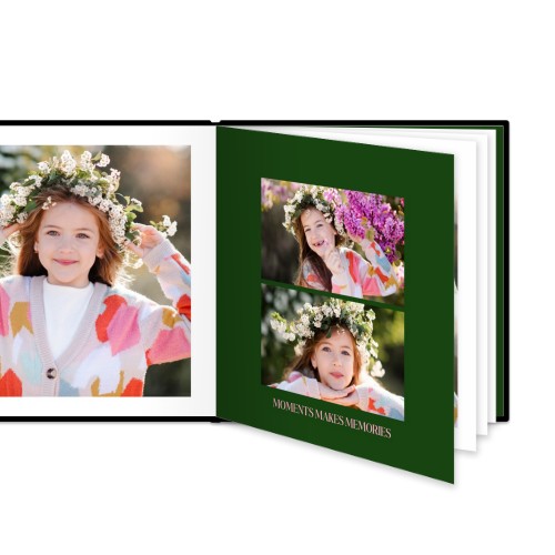 Kuvakirja XL Nelikulmainen Deluxe - Kovat kannet - Keinonahka