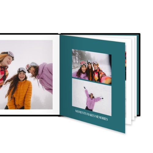 Photo Book Extra Large Square Deluxe Leather Cover