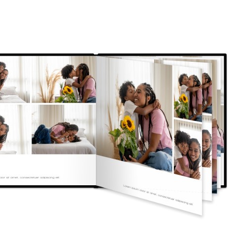 XL Kvadratisk - Hard perm lærimitasjon