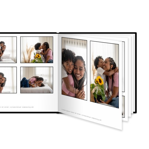 XL Kvadratisk - Hard perm lærimitasjon