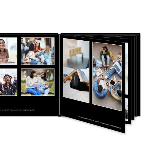 XL kvadratisk - Hårdt cover kunstlæder