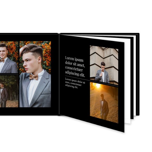 XL Quadrat - Hardcover Lederlook XL Quadrat - Hardcover Lederlook