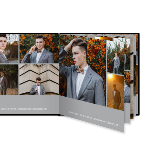 Photo Book Extra Large Square Deluxe Leather Cover Photo Book Extra Large Square Deluxe Leather Cover