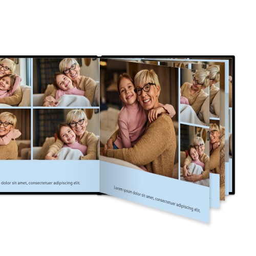 Kuvakirja XL Nelikulmainen Deluxe - Kovat kannet - Keinonahka Kuvakirja XL Nelikulmainen Deluxe - Kovat kannet - Keinonahka