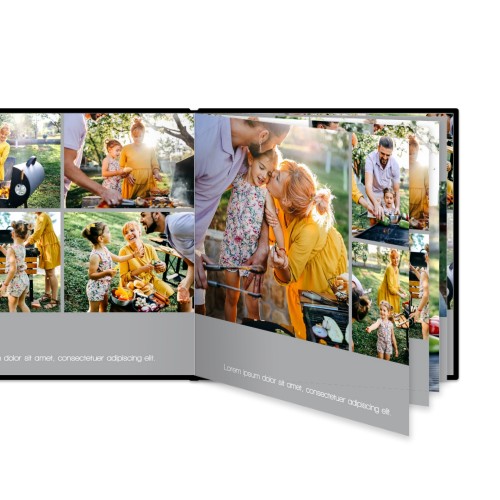 XL carré - couverture rigide en simili cuir XL carré - couverture rigide en simili cuir