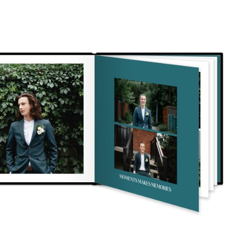 Fotobok XL Kvadratisk Deluxe - Hard perm lærimitasjon Fotobok XL Kvadratisk Deluxe - Hard perm lærimitasjon