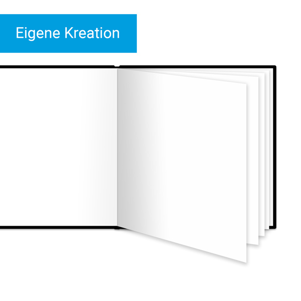 XL Quadrat - Hardcover Lederlook