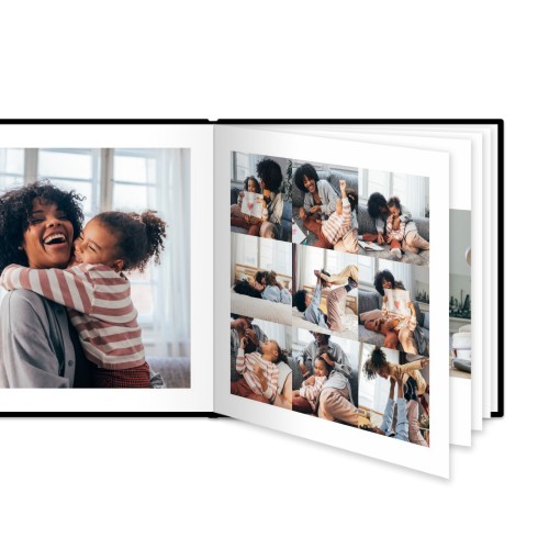 Photo Book Extra Large Square Deluxe Leather Cover