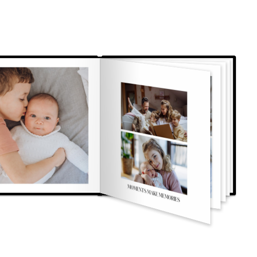 Fotoboek XL vierkant - harde lederen kaft Fotoboek XL vierkant - harde lederen kaft