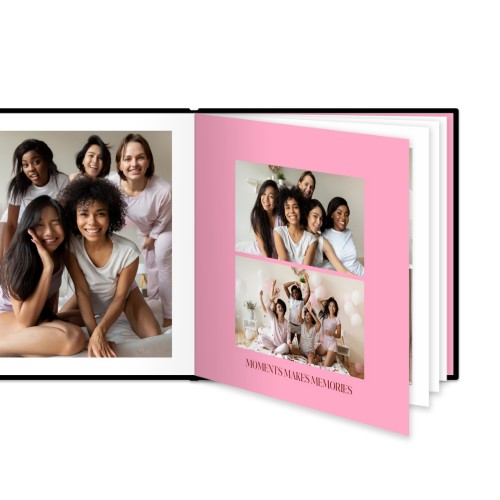 Fotobuch XL Quadrat - Hardcover Lederlook