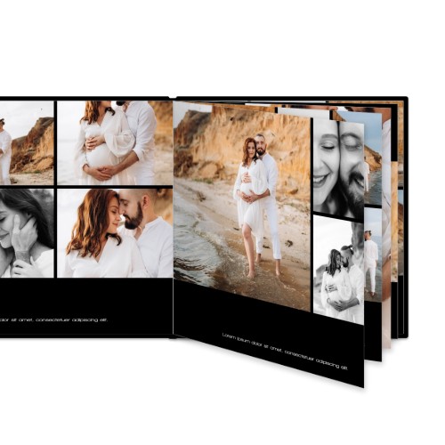 XL Square Leather Cover