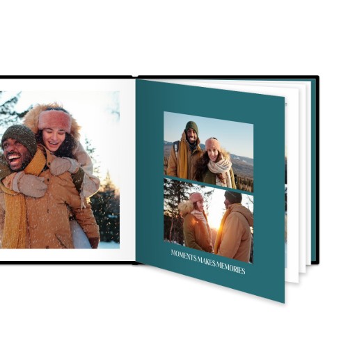 Photo Book Extra Large Square Deluxe Leather Cover