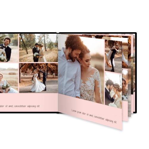 Fotobuch XL Quadrat - Hardcover Lederlook Fotobuch XL Quadrat - Hardcover Lederlook