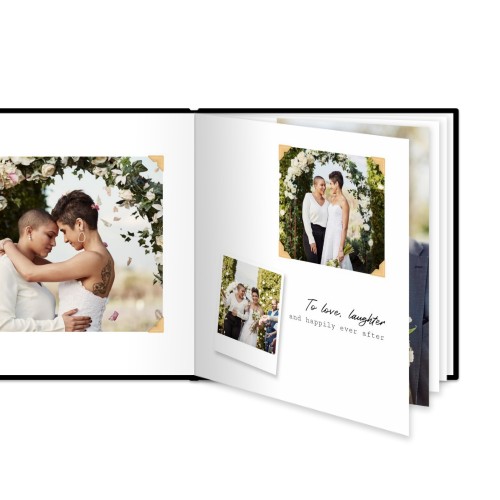 Photo Book Extra Large Square Deluxe Leather Cover