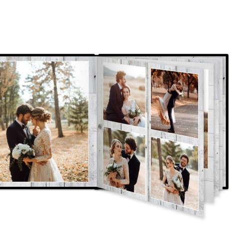 Photo Book Extra Large Square Deluxe Leather Cover