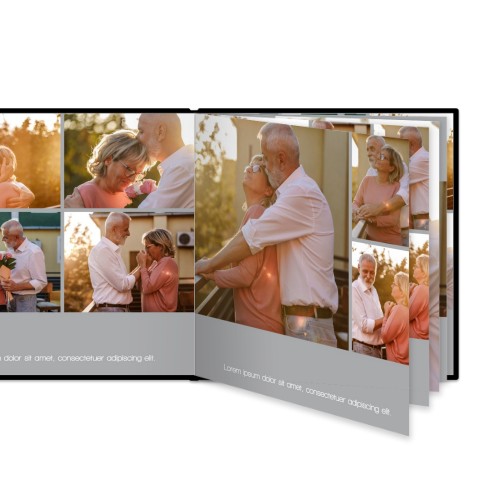 XL Square Leather Cover