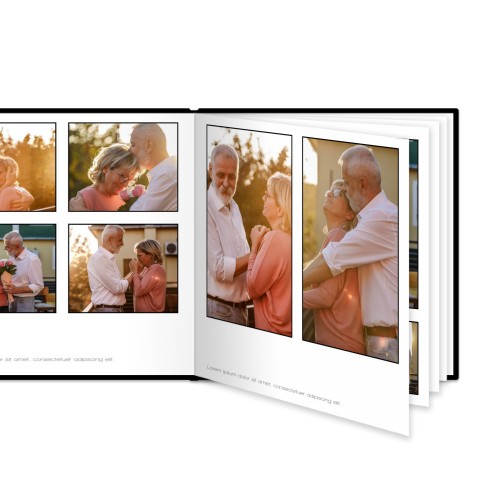 XL Kvadratisk - Hard perm lærimitasjon