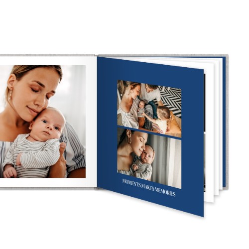 Fotoboek XL vierkant - harde linnen kaft Fotoboek XL vierkant - harde linnen kaft