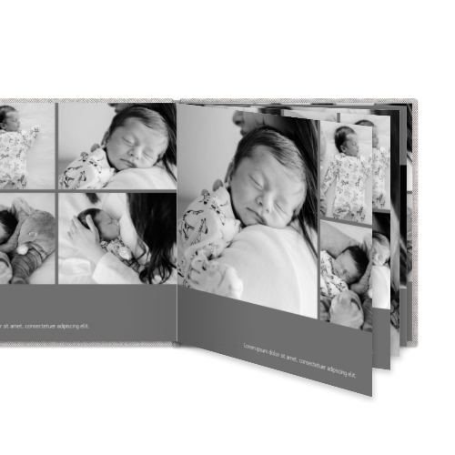 Fotobuch XL Quadrat - Hardcover Leinen Fotobuch XL Quadrat - Hardcover Leinen