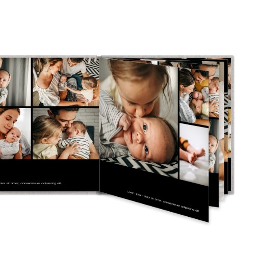 Fotobok XL Kvadratisk Deluxe - Hard linomslag