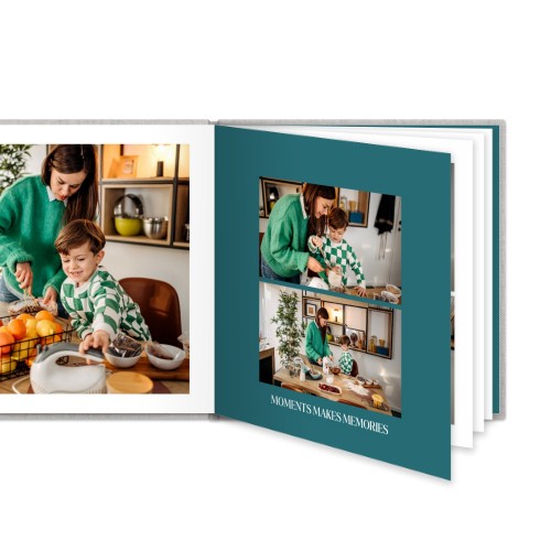 Photo Book Extra Large Square Deluxe Linen Cover Photo Book Extra Large Square Deluxe Linen Cover