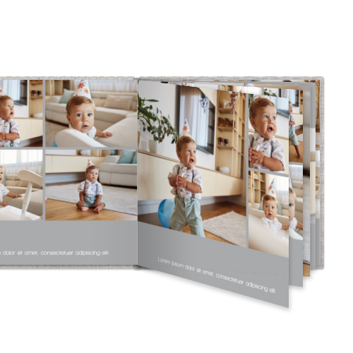 Photo Book Extra Large Square Deluxe Linen Cover Photo Book Extra Large Square Deluxe Linen Cover