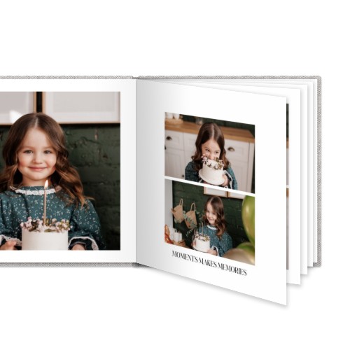 Photo Book Extra Large Square Deluxe Linen Cover
