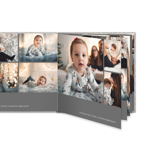 Photo Book Extra Large Square Deluxe Linen Cover Photo Book Extra Large Square Deluxe Linen Cover