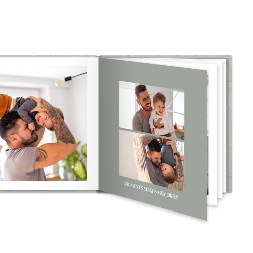 Photo Book Extra Large Square Deluxe Linen Cover