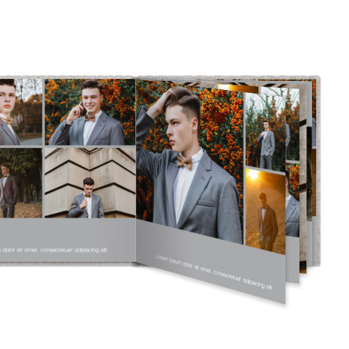 Photo Book Extra Large Square Deluxe Linen Cover Photo Book Extra Large Square Deluxe Linen Cover