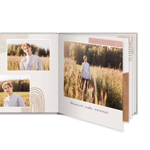 Fotoboek XL vierkant - harde linnen kaft Fotoboek XL vierkant - harde linnen kaft