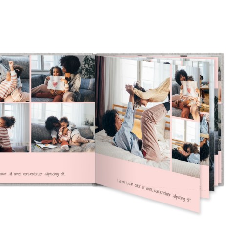 Fotobuch XL Quadrat - Hardcover Leinen Fotobuch XL Quadrat - Hardcover Leinen