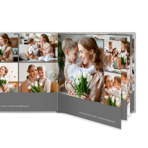 Photo Book Extra Large Square Deluxe Linen Cover Photo Book Extra Large Square Deluxe Linen Cover