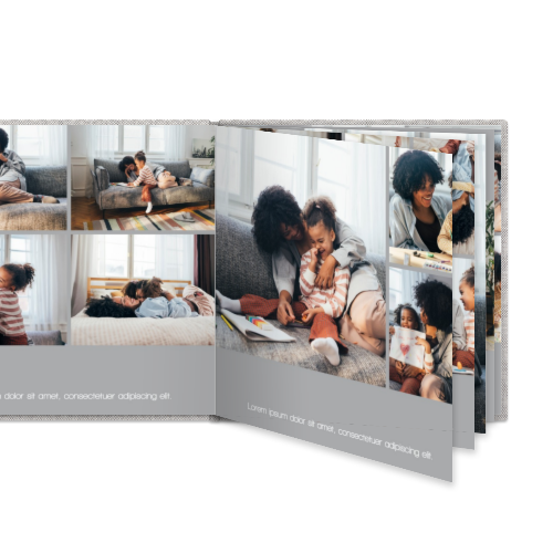 Photo Book Extra Large Square Deluxe Linen Cover Photo Book Extra Large Square Deluxe Linen Cover