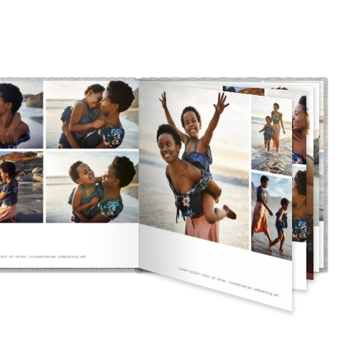 Photo Book Extra Large Square Deluxe Linen Cover Photo Book Extra Large Square Deluxe Linen Cover