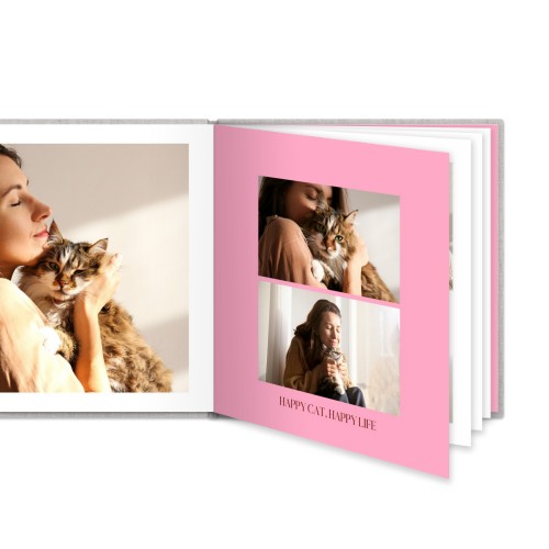 Photo Book Extra Large Square Deluxe Linen Cover