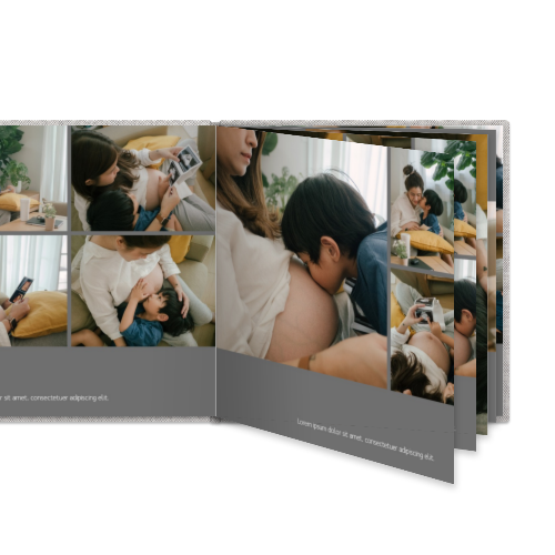 Fotobuch XL Quadrat - Hardcover Leinen Fotobuch XL Quadrat - Hardcover Leinen