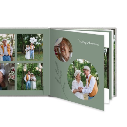 XL Quadrat - Hardcover Leinen XL Quadrat - Hardcover Leinen