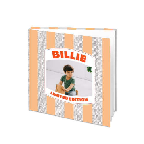 Livre photo XL carré - Couverture rigide photo lin Livre photo XL carré - Couverture rigide photo lin