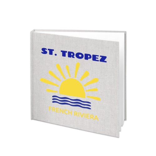 Photo Book Extra Large Square Hard Linen Photo Cover