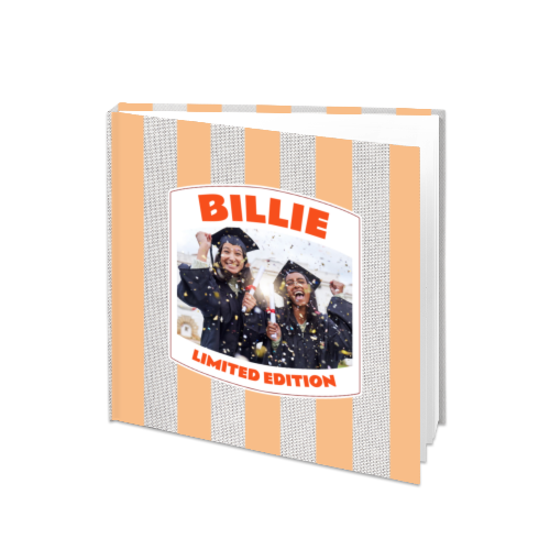 Livre photo XL carré - Couverture rigide photo lin Livre photo XL carré - Couverture rigide photo lin