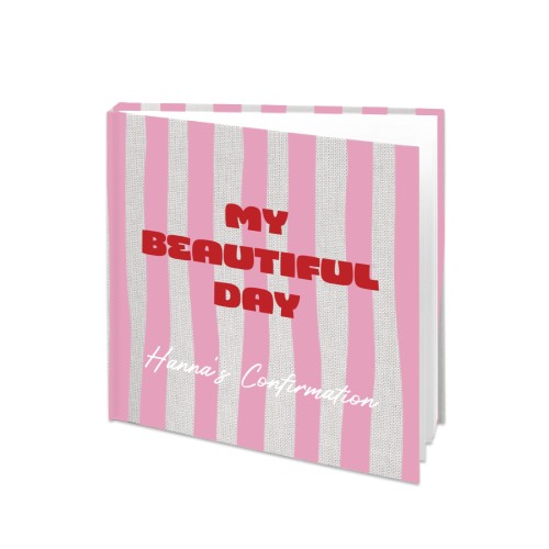 Photo Book Extra Large Square Hard Linen Photo Cover