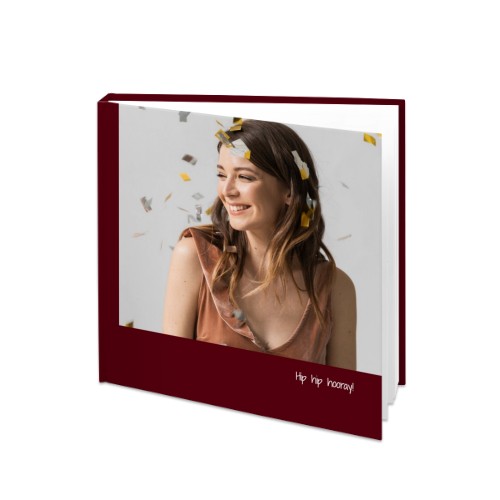 Livre photo XL carré - couverture rigide personnalisée