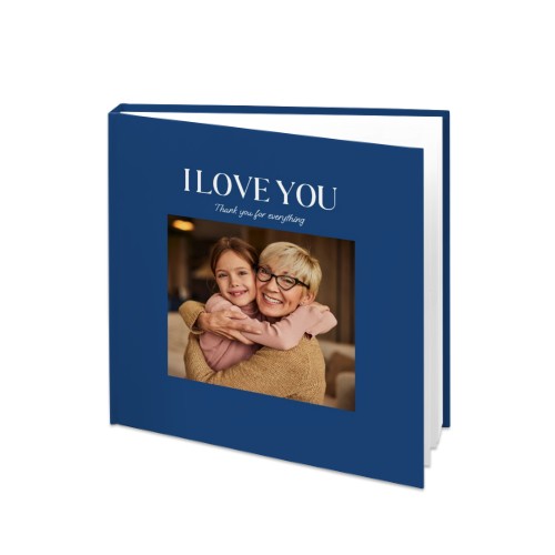 Livre photo XL carré - couverture rigide personnalisée