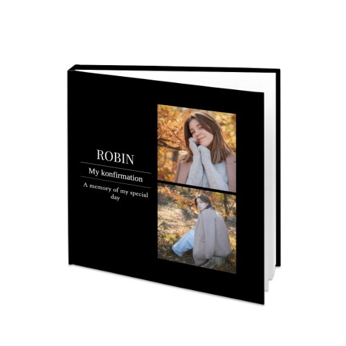 Livre photo XL carré - couverture rigide personnalisée