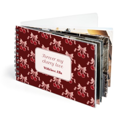 Vintage Cherry Love Text - Only